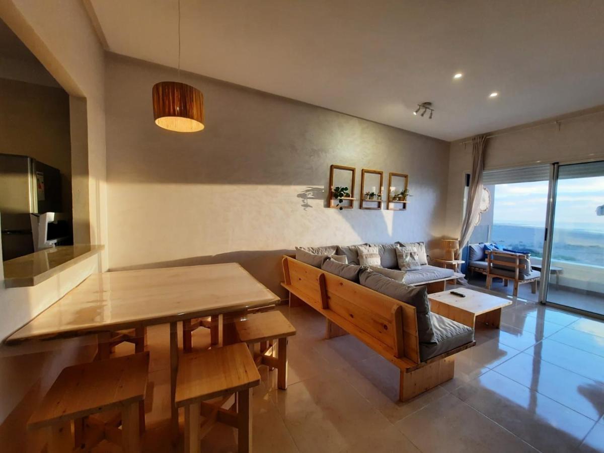 Sidi Rahal Blue View, Beachfront Wide Seaview With Pool 외부 사진