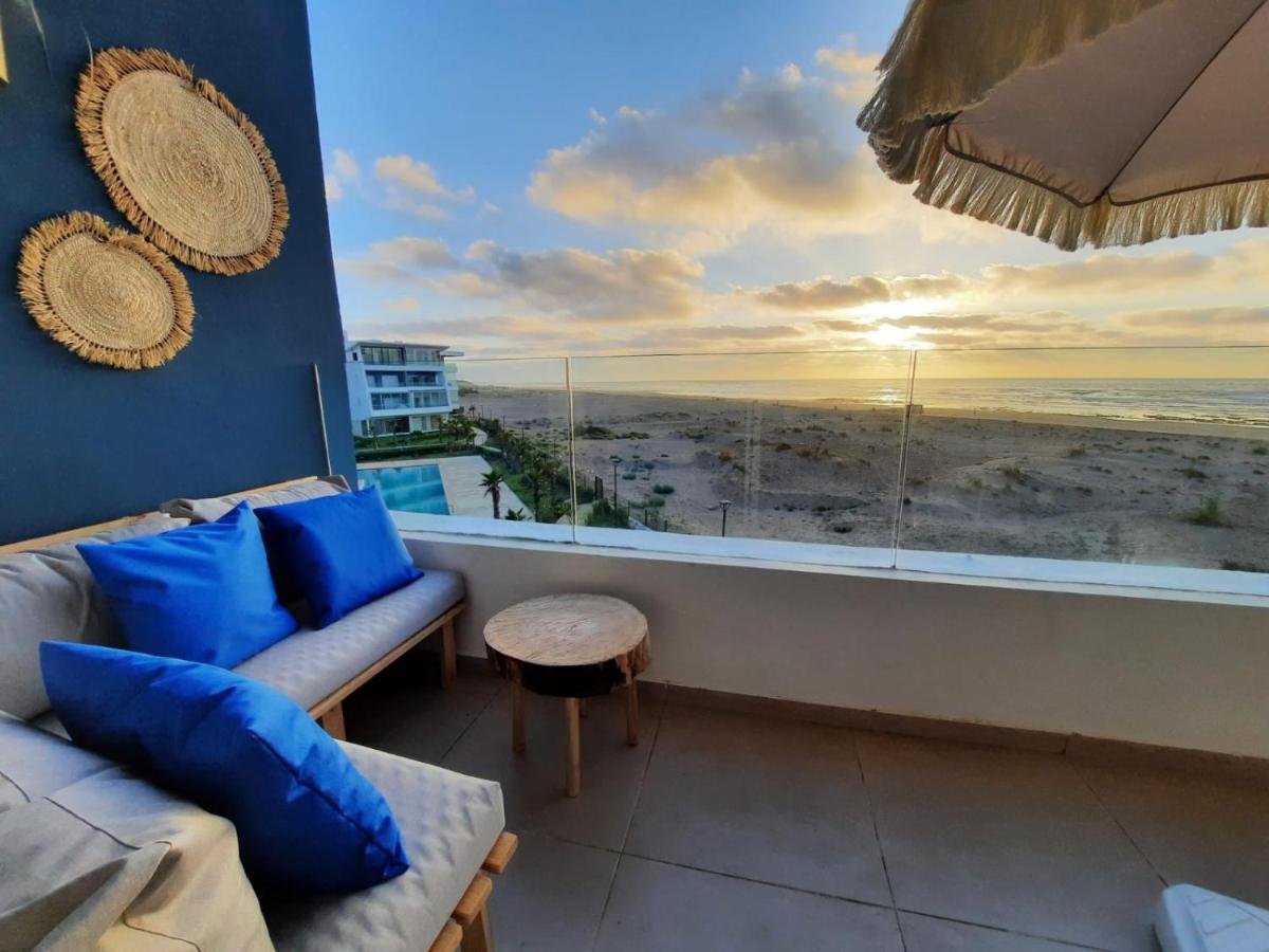 Sidi Rahal Blue View, Beachfront Wide Seaview With Pool 외부 사진
