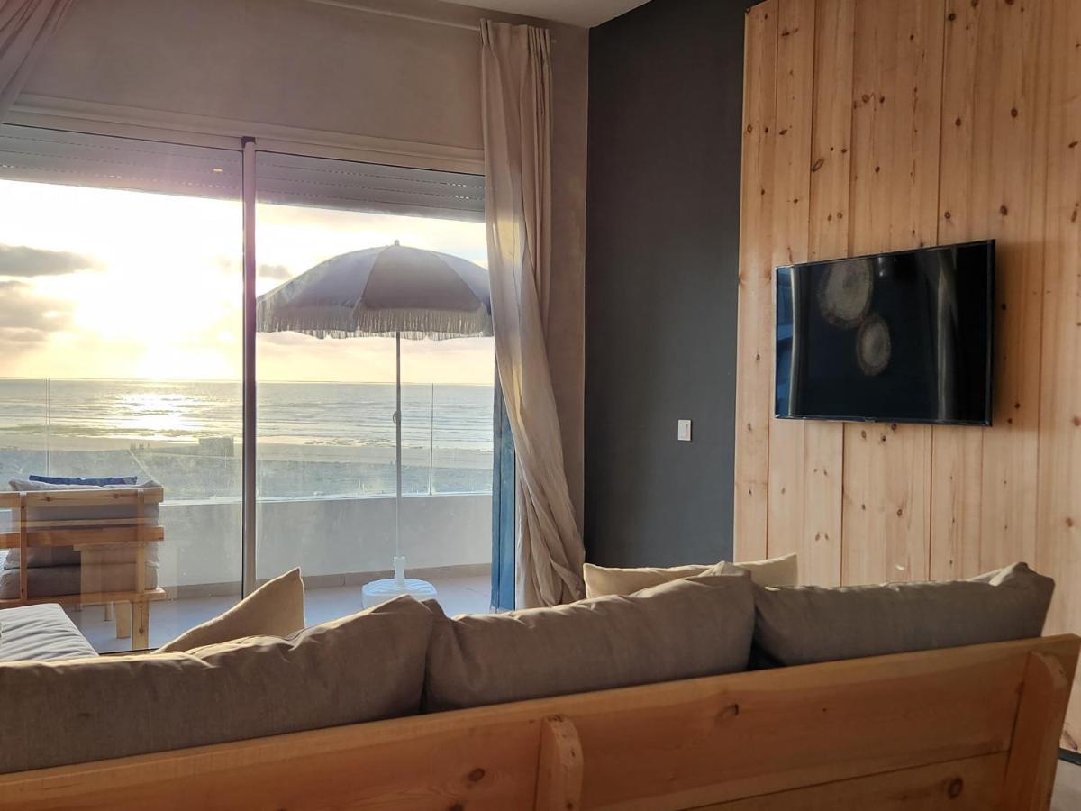 Sidi Rahal Blue View, Beachfront Wide Seaview With Pool 외부 사진