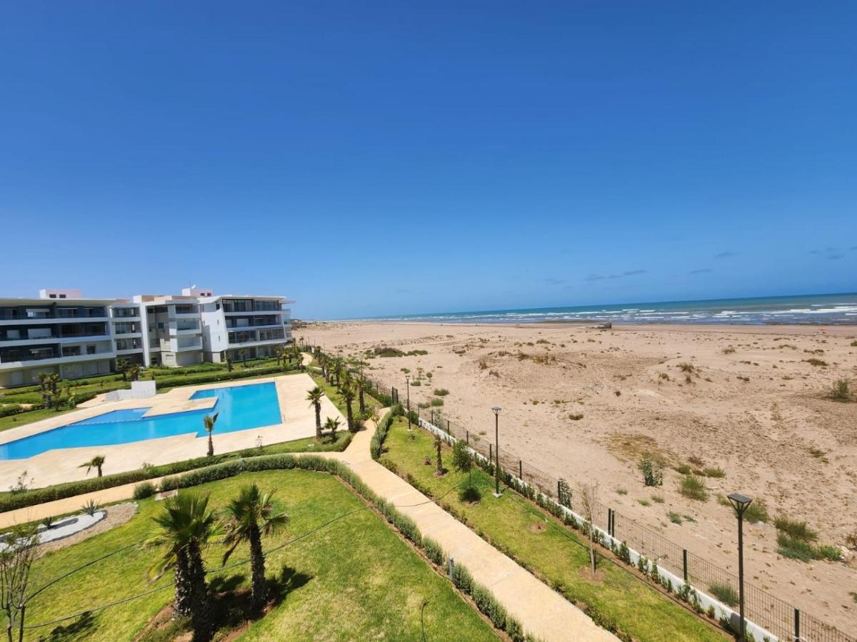 Sidi Rahal Blue View, Beachfront Wide Seaview With Pool 외부 사진
