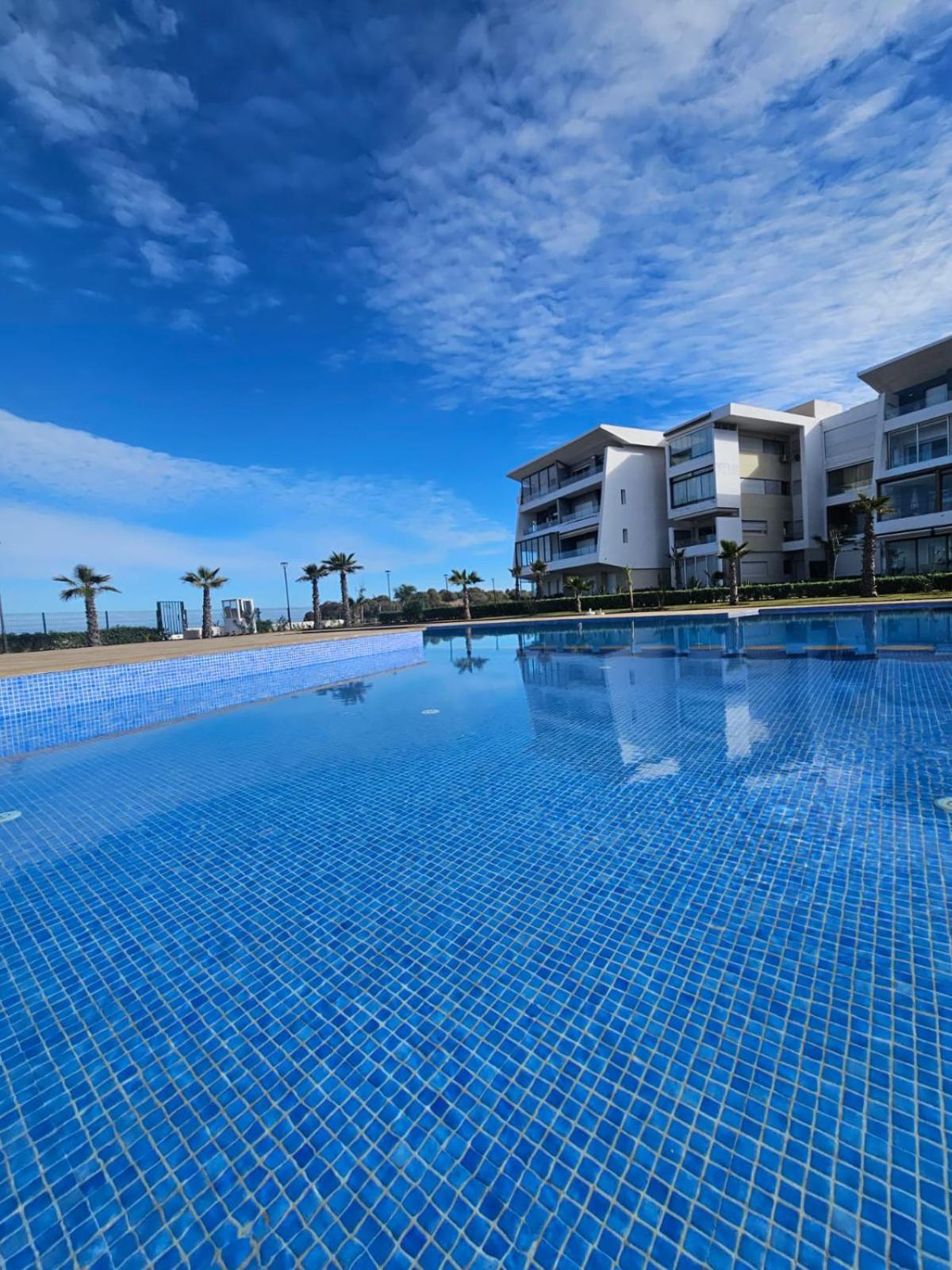 Sidi Rahal Blue View, Beachfront Wide Seaview With Pool 외부 사진