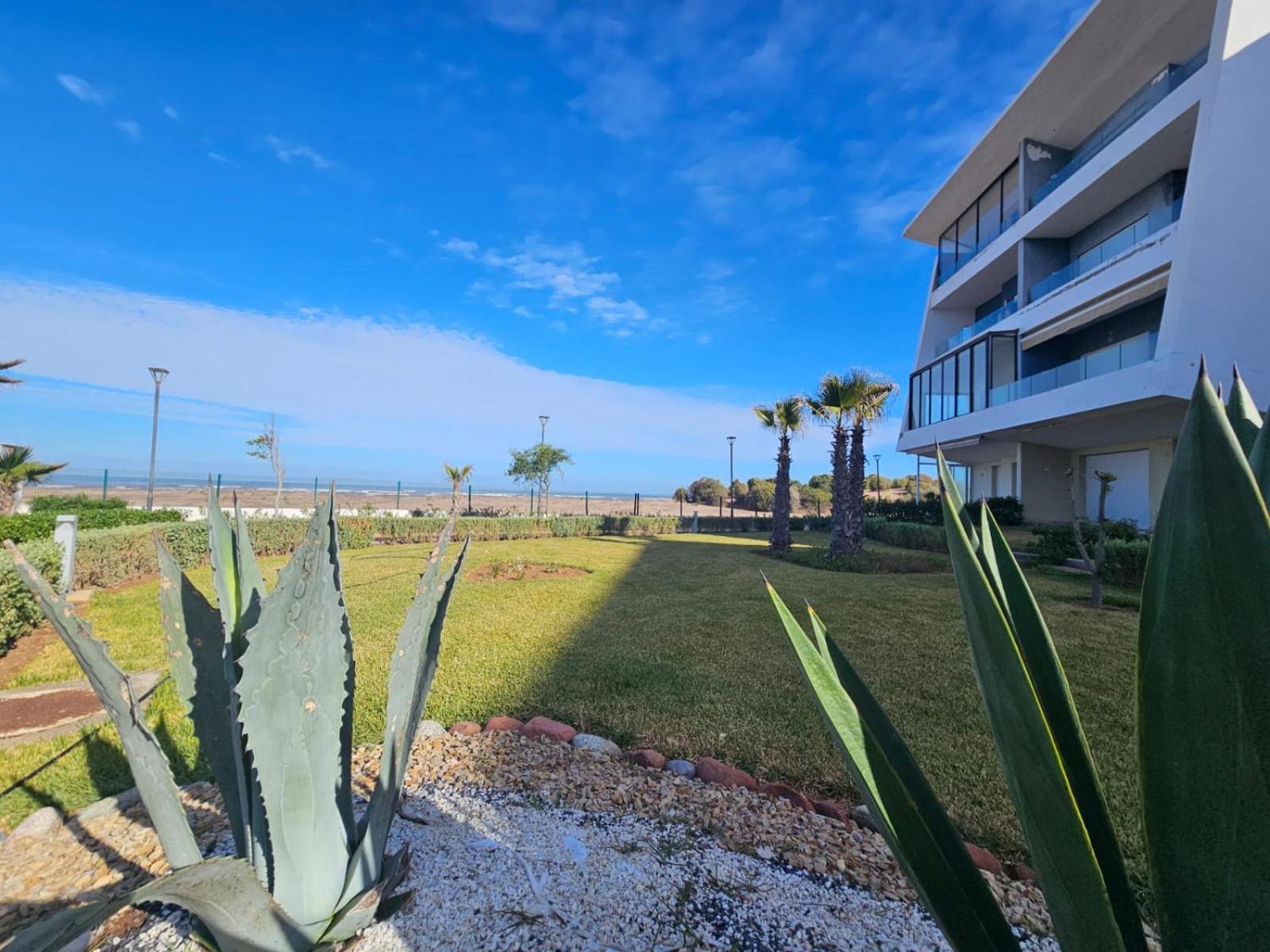 Sidi Rahal Blue View, Beachfront Wide Seaview With Pool 외부 사진